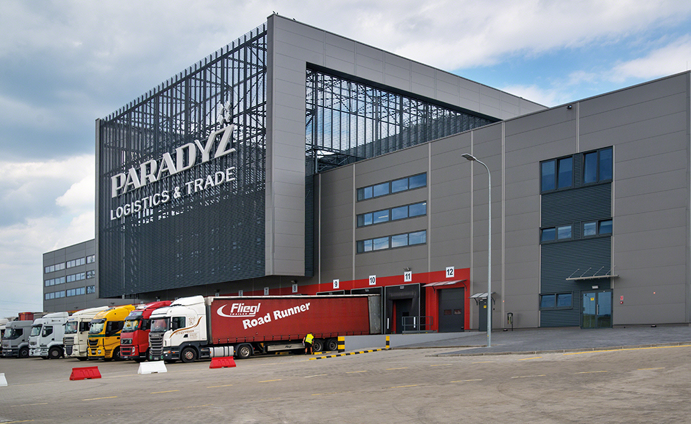 Mecalux ha proyectado para Ceramika Paradyż un depósito automático autoportante con capacidad para más de 20.200 pallets