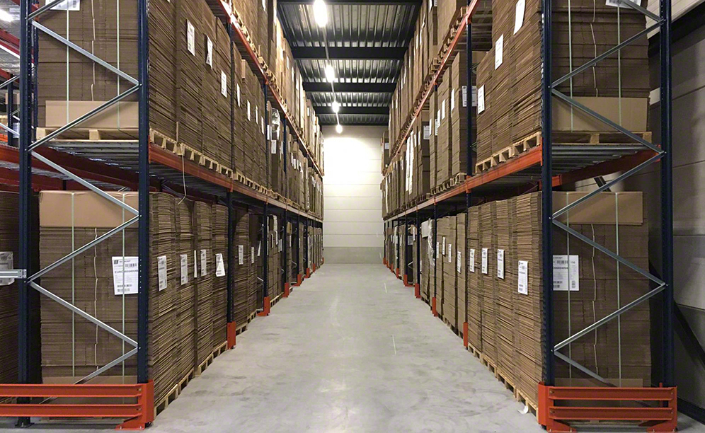 Scherp Verpakkingen ha ampliado la capacidad de almacenaje de su depósito